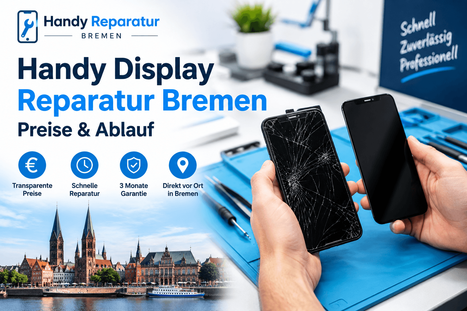 Handy Display Reparatur Bremen