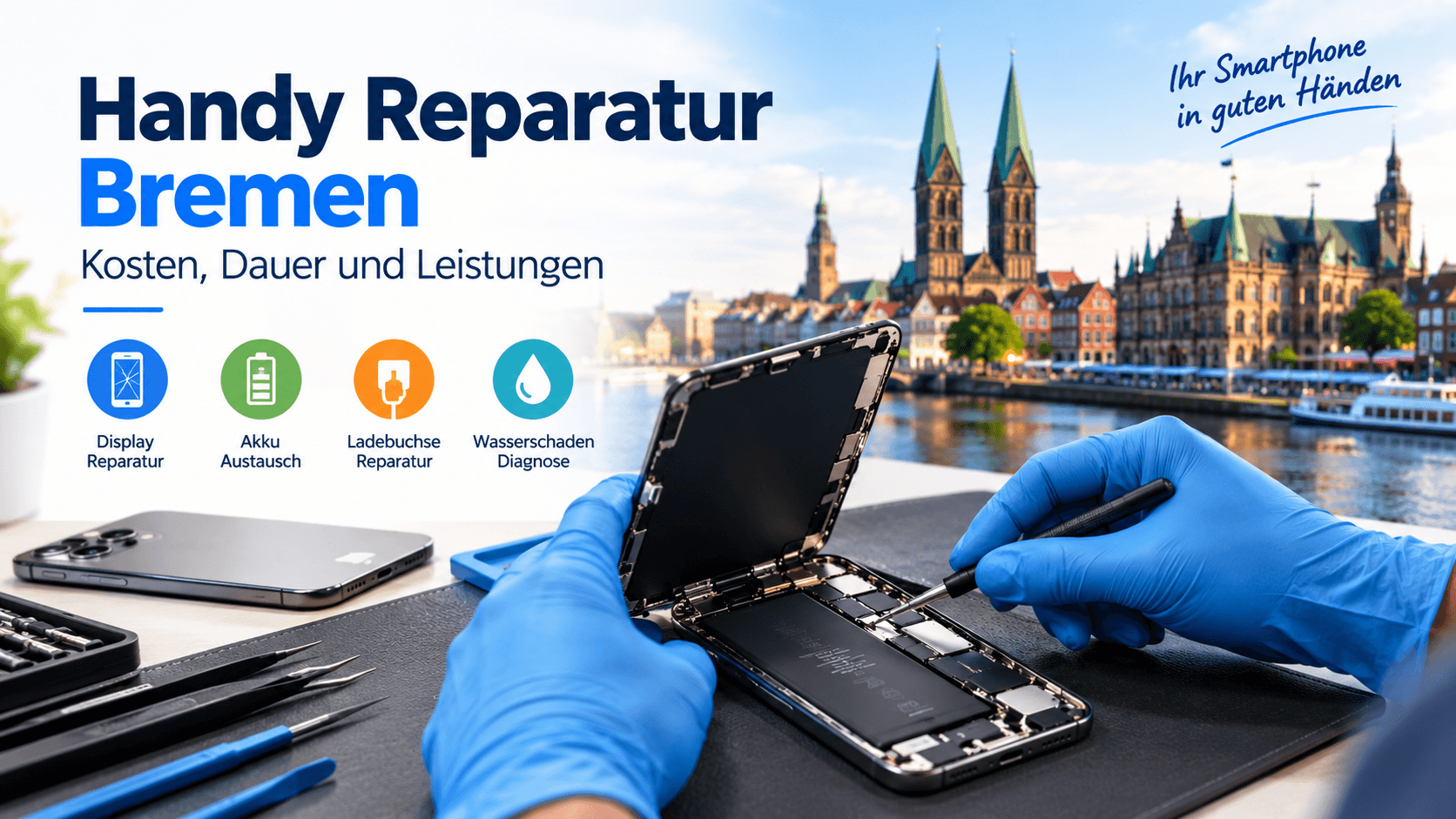 Handy Reparatur Bremen – Kosten, Dauer und Leistungen