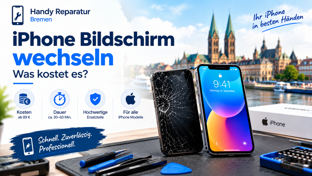Handyreparatur Bremen iPhone Bildschirm wechseln Handy Reparatur Bremen