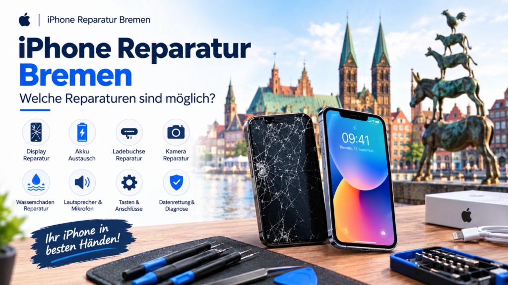 Handyreparatur Bremen iPhone Reparatur Bremen iPhone Reparatur Bremen – Welche Reparaturen sind möglich?