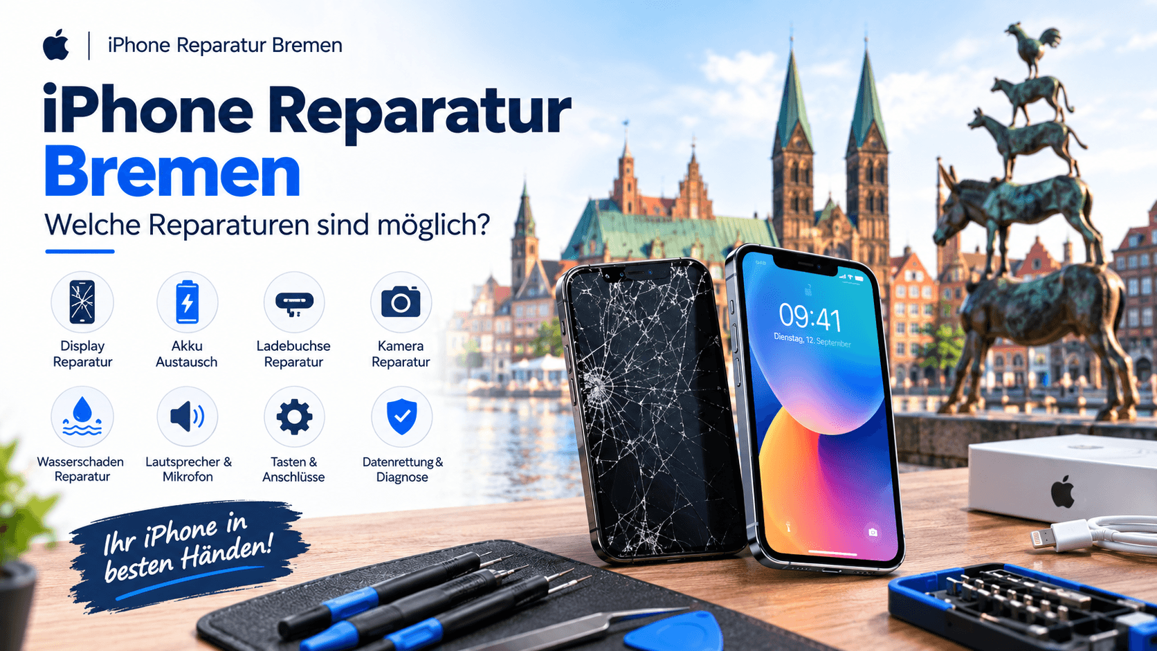 iPhone Reparatur Bremen – Welche Reparaturen sind möglich?